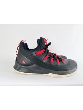 🐞 Air Jordan Ultra Fly 2 Low Black Infrared AH8110-023 Men's 10 Bred Basketball